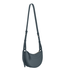 Сумка Polene Numero Dix EDITION TEXTURED MIDNIGHT BLUE