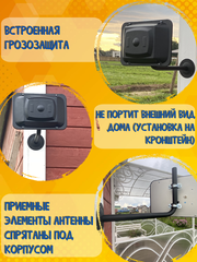 ТВ АНТЕННА НАРУЖНАЯ ЦИФРОВАЯ АКТИВНАЯ НАПРАВЛЕННАЯ ТРИАДА-3450antenna.ru