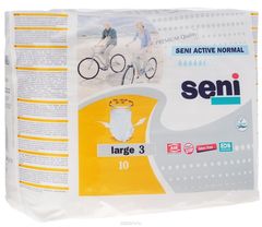 Впитывающие трусы SENI ACTIVE Normal Large, 10 шт./уп.