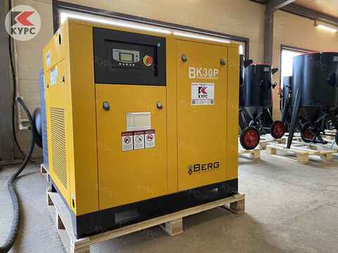 Электрический компрессор Berg для пескоструйного оборудования - 2