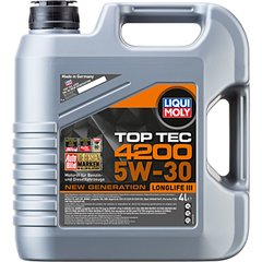 Синтетическое моторное масло Top Tec 4200 5W-30 New Generation - 4 л