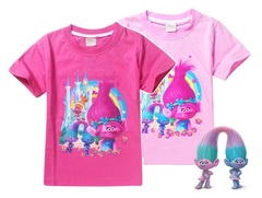 Тролли футболка детская Розочка и Близнецы — Trolls T-shirt