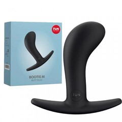 Анальная пробка Bootie (M) черная от Fun Factory