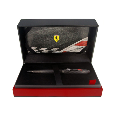 Ручка шариковая Cross Townsend, Ferrari Brushed Black Etched Honeycomb Pattern/Black PVD (FR0042-58)