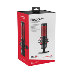 Микрофон HyperX QuadCast Standalon Microphone HX-MICQC-BK