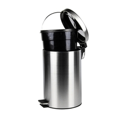 Ведро для мусора 12 л круглое Рыжий кот DBM-01-12