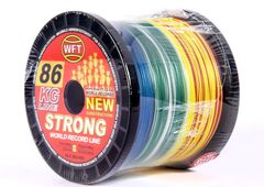 Леска плетёная WFT KG STRONG Multicolor 600 м, 0.52 мм