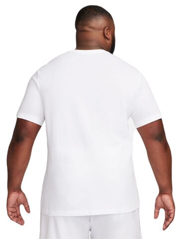 Теннисная футболка мужская Nike Court Dri-Fit Tennis T-Shirt - white