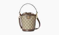 Сумка Gucci Ophidia Bucket Mini Bag Supreme "Beige/Ebony"