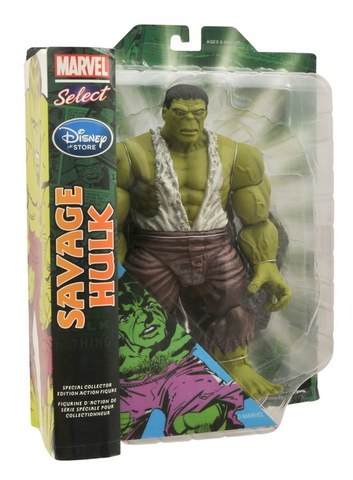 Марвел Селект фигурка Халк Дикарь — Marvel Select Savage Hulk Exclusive