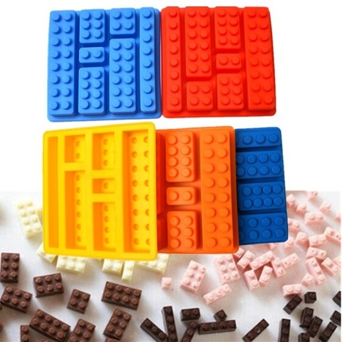 Форма силиконовая Лего для льда