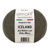 Пряжа Etrofil Iceland 06095 (Олива)