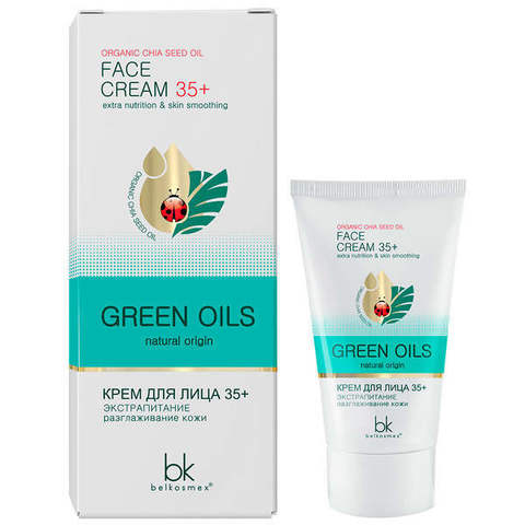 Крем для лица 35+ экстрапитание · разглаживание , 40 гр ( GREEN OILS )