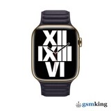 Apple Watch Leather Link 45mm Ink - M/L (165–205mm)