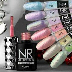Nail Republic, Гель-лак - Sirena № 753 (10 мл)