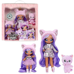 Na! Na! Na! Surprise Набор кукол Семья Кошек на на на сюрпрайз Lavender Kitty