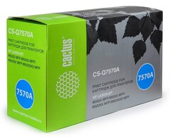 Картридж лазерный Cactus CS-Q7570A Q7570A черный (15000стр.) для HP LJ M5025, M5035, M5035X, M5035XS