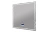 Cezares 45063 Зеркало с LED подстветкой, К6500, сенсорным выключателем Touch System, системой антизапотевания, с радио и датчиком температуры, 90x90 см