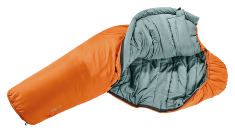 Картинка спальник Deuter Orbit -5 SL Chestnut-Sage - 3