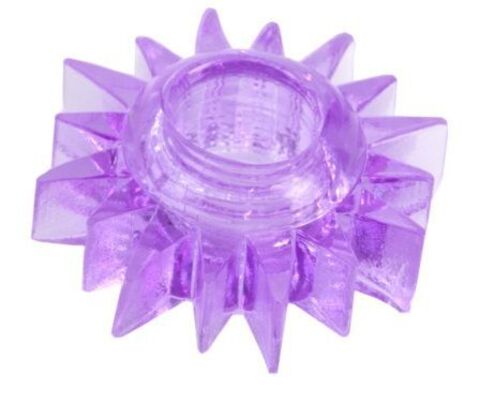 Фиолетовое эрекционное кольцо - Toyfa Basic 818004-4