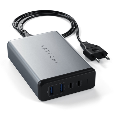 Зарядное устройство Satechi 108W Pro USB-C Power Delivery, серый