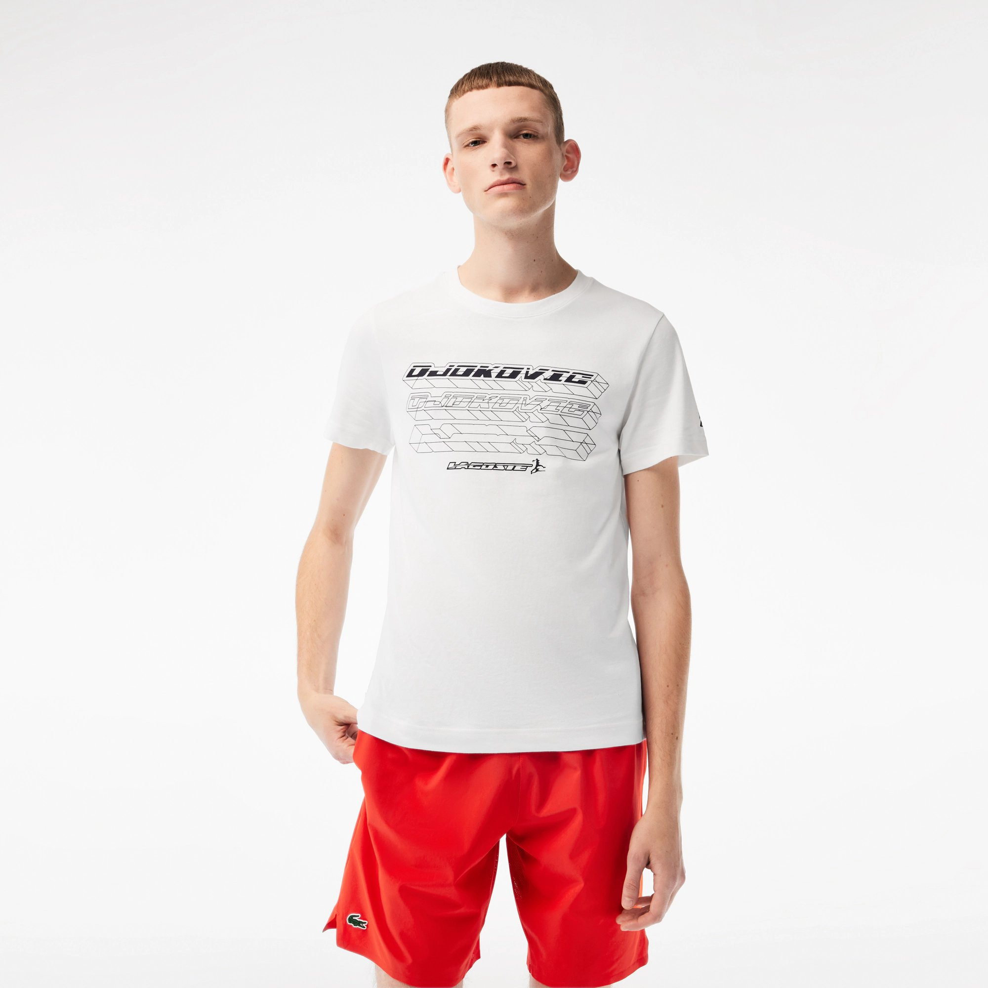 Lacoste t shirt djokovic best sale