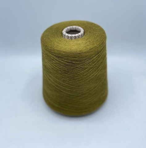 Tollegno (пр.Италия), art-Sultano, 2/48 2400м/100гр. 70%меринос 30%Шелк, цвет-Олива(953/680), арт-32423
