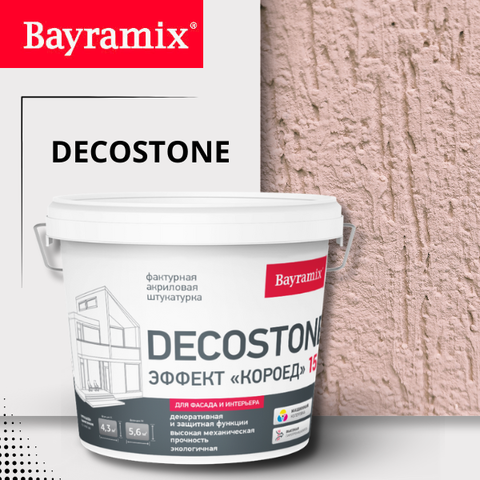 DECOSTONE Bayramix Фактурная штукатурка 