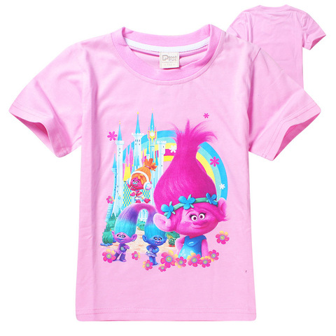 Тролли футболка детская Розочка и Близнецы — Trolls T-shirt