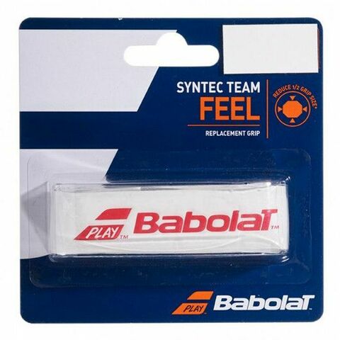 Намотки теннисные базовая Babolat Syntec Team 1P - white/red