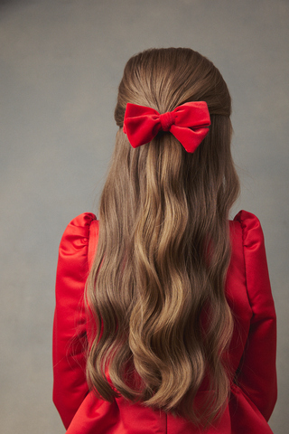 Бантик Руж из красного бархата