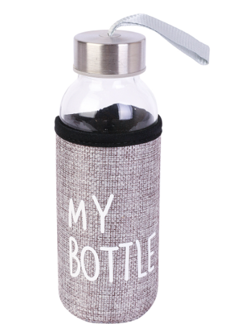 Бутылка для воды, в чехле My bottle, 400 мл