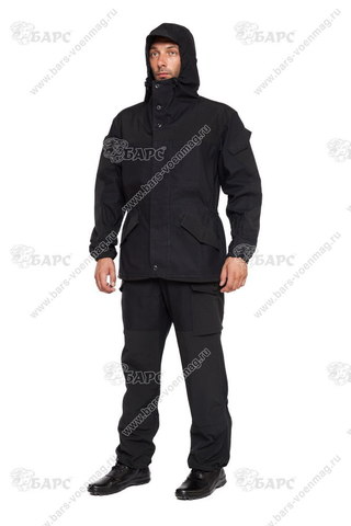 Камуфляжный костюм «Горка-3К» Чёрный