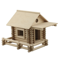 Конструктор"Деревенский дом №1", 6 моделей