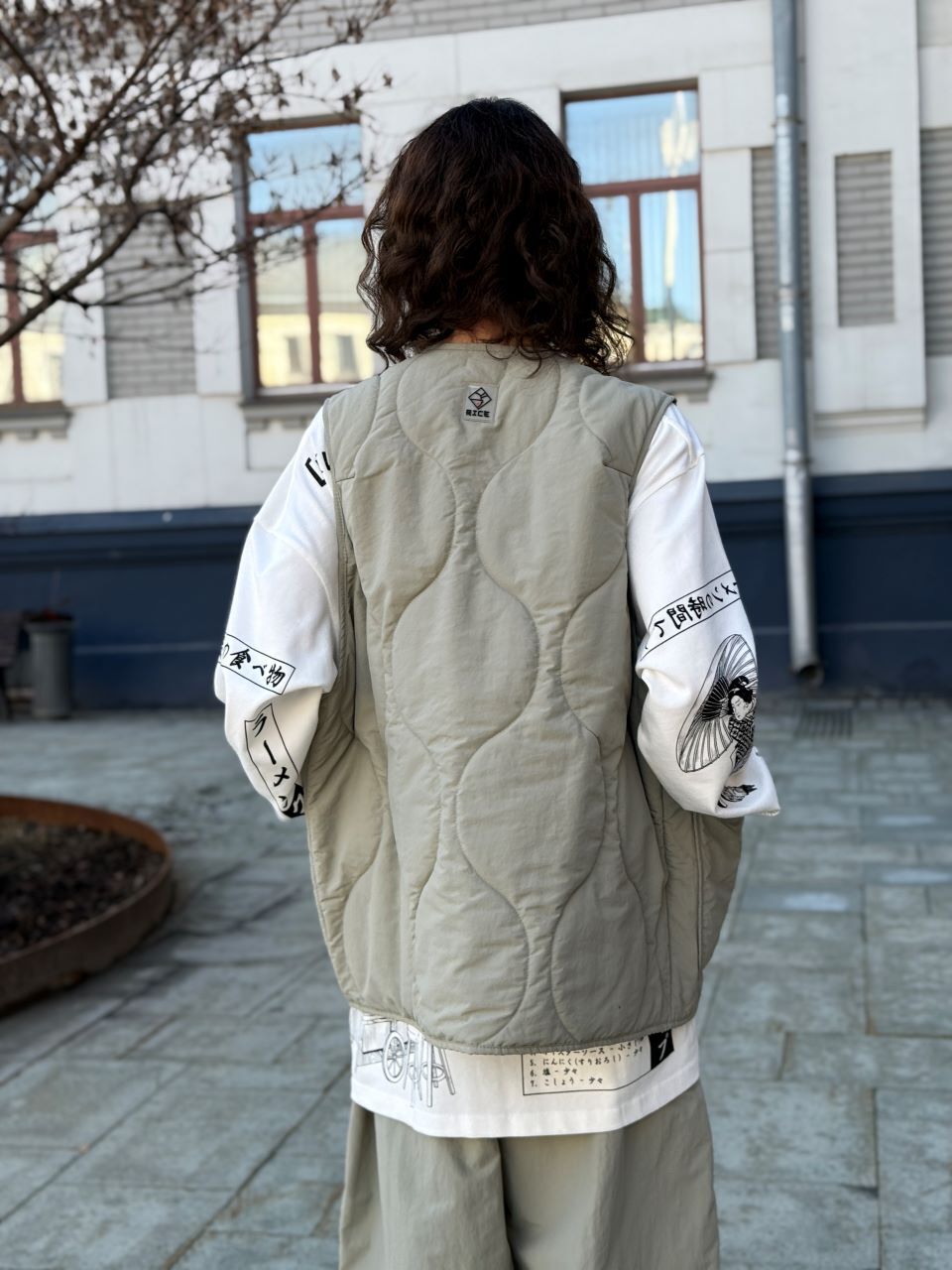 Жилет LINER WAISCOT JACKET OVERSIZE/OLIVA