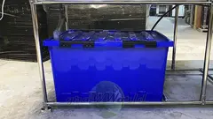 Многоярусный гидропонный стеллаж 3 яруса B1750хД2100хШ600мм до 300 растений