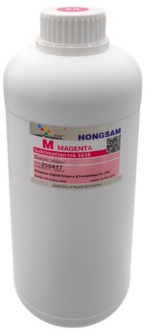 Чернила DCTec сублимационные S636 Magenta (пурпурный) 1000 мл