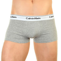 Мужские трусы боксеры серые Calvin Klein