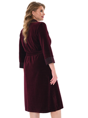 4006 Халат на пуговицах