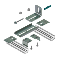 Крепление двойное укороченное RIVO Fix