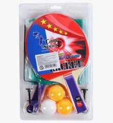 Набор для тенниса голубая ручка плотный + сетка