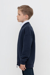 жакет  для мальчика  К 302500/индиго