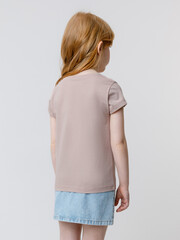 фуфайка  для девочки  КП 302763/кофейный