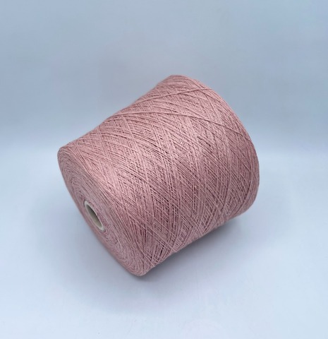Бобинная пряжа, Sigarino, 2/14 700м, 50% Кашемир, 30%Шелк, 20%Меринос, Пыльно-розовый,37088