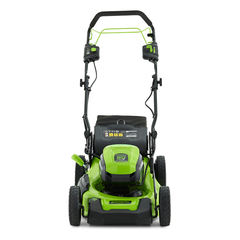 Газонокосилка Greenworks GD60LM46SPK4 60V (46 см) самоходная аккумуляторная, с АКБ 4 А/ч и ЗУ