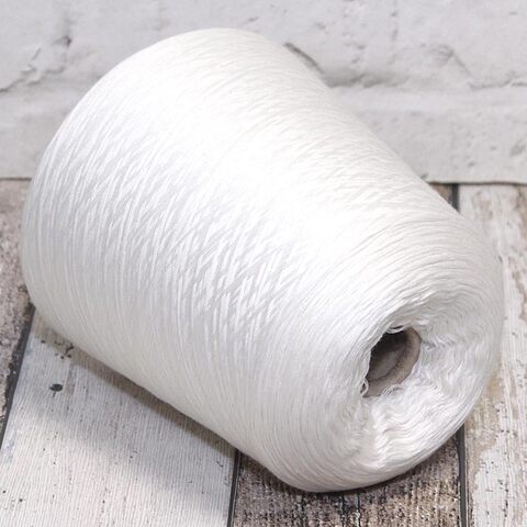 Смотка кашемир с шелком (30%) FAIR SILK 7*2/120 белый молочный