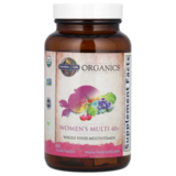 Мультивитамины для женщин старше 40 лет, Mykind Organics Women's Multi, Garden of Life, 60 веганских таблеток 1