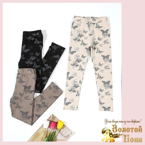 Лосины хлопок д (7-12) 260325-LCBR-А141