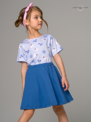 Костюм Мальвина SG синие бабочки-синий