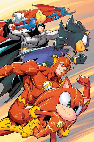 DC x Sonic The Hedgehog The Metal Legion #2 (Cover C) (ПРЕДЗАКАЗ!)